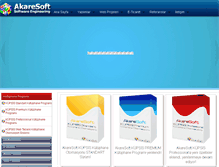 Tablet Screenshot of akaresoft.com